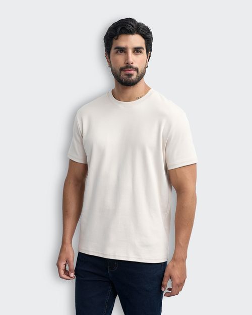 Polo Hombre Tulio Crema Ivory