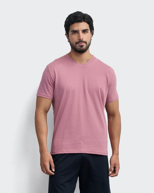 Polo Hombre Antonio Core Malva Oscuro
