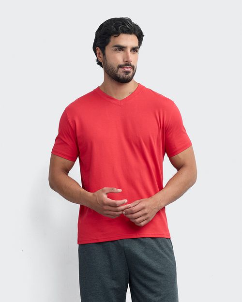 Polo Hombre Antonio Core Rojo Prince
