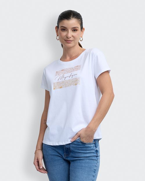 Polo Mujer Niza  Blanco Optico
