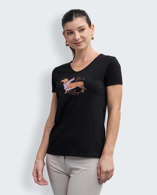 Polo Mujer Romelia Negro