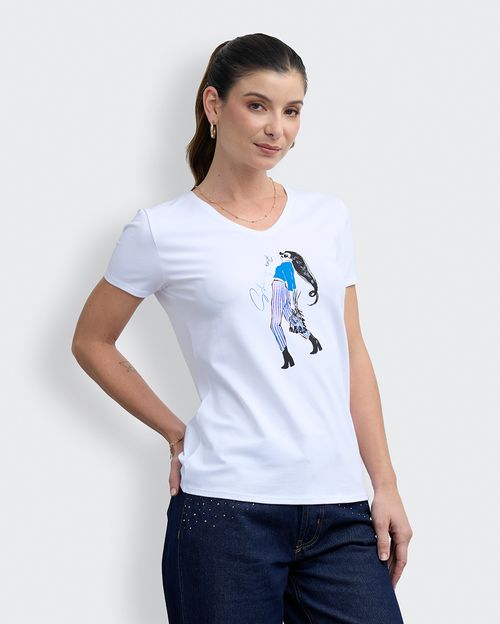 Polo Mujer Romelia Blanco Optico
