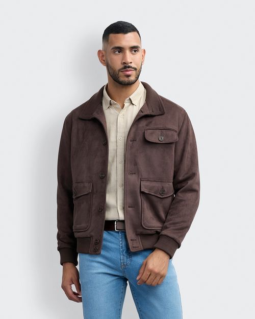 Casaca Hombre Gerardo Marron Chocolate