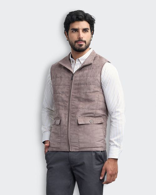 Chaleco Hombre Josep Marron Chocolate
