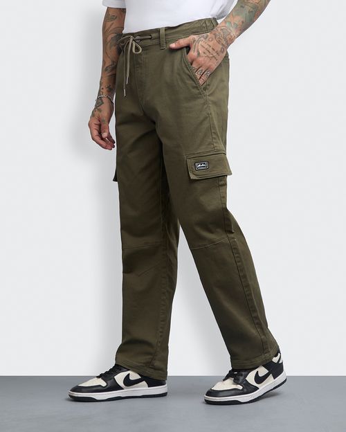 Jogger Hombre Levi Verde Militar
