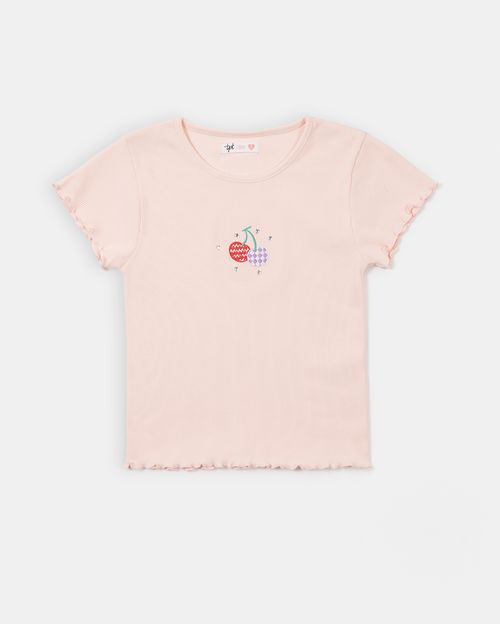 Polo Niña Arita Rosado Agua