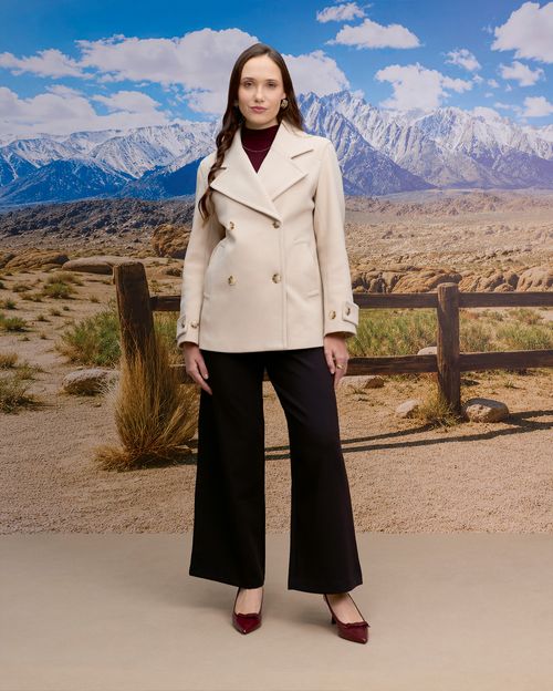 Abrigo Mujer Ingrid Beige Arena