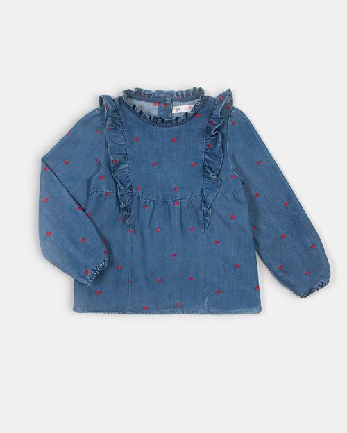 Blusa Niña Erin Medium Wash