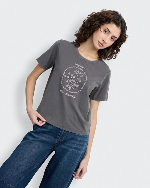 Polo Mujer Rosi Gris Castor