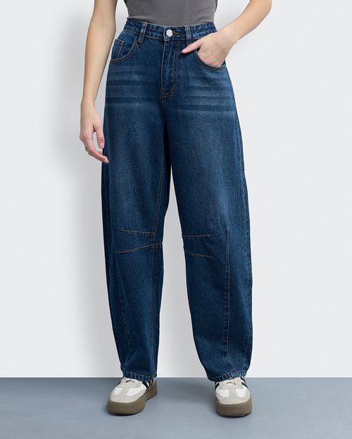 Pantalón Mujer Ainara Dark Wash