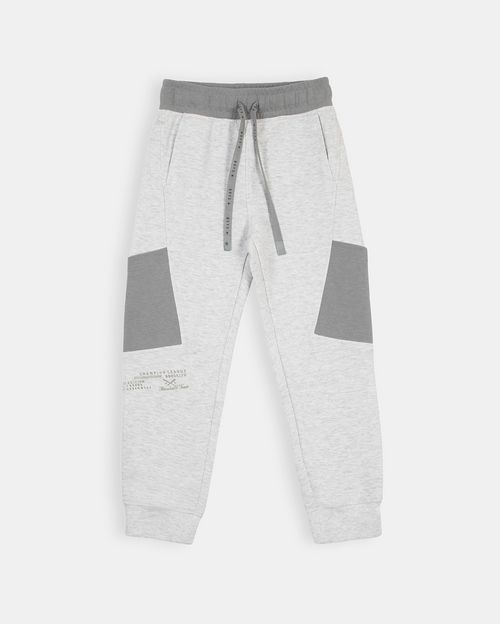 Jogger Niño Kay Gris Melange