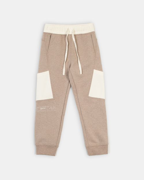 Jogger Niño Kay Beige