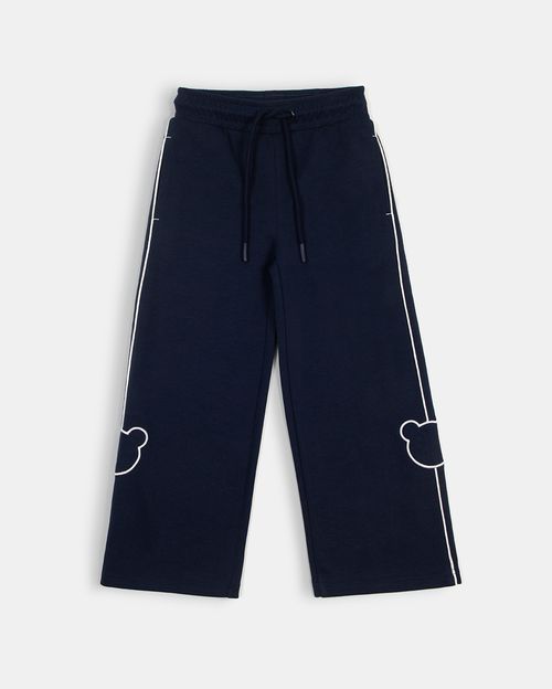 Jogger Niña Maribel Azul Nautico Seda