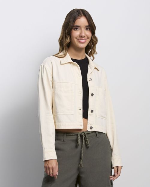 Casaca Caral Beige Crema