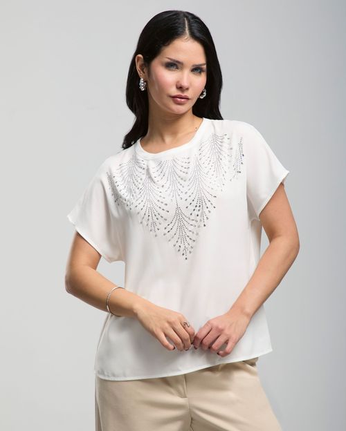 Blusa Mujer Celeste Coco