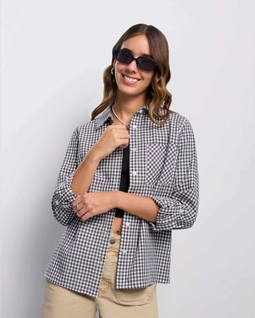 Blusa Mujer Betsy Gris Iron