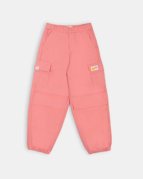 Pantalon Niña Kati Coral Neon