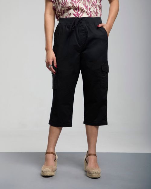Bermuda Mujer Margarita Negro
