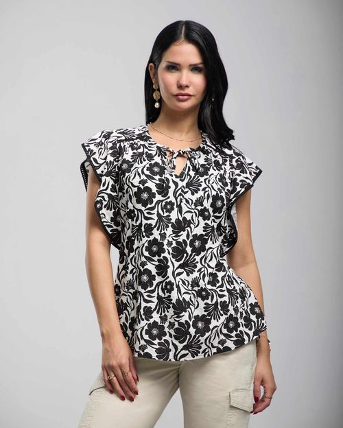 Blusa Mujer Vale Negro New