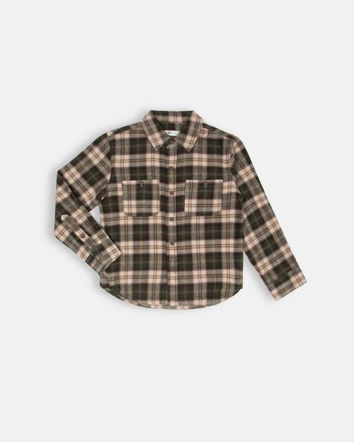 Camisa Niño Adrian Verde Safari