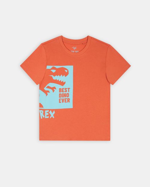 Polo Niño Eros Naranja Rust