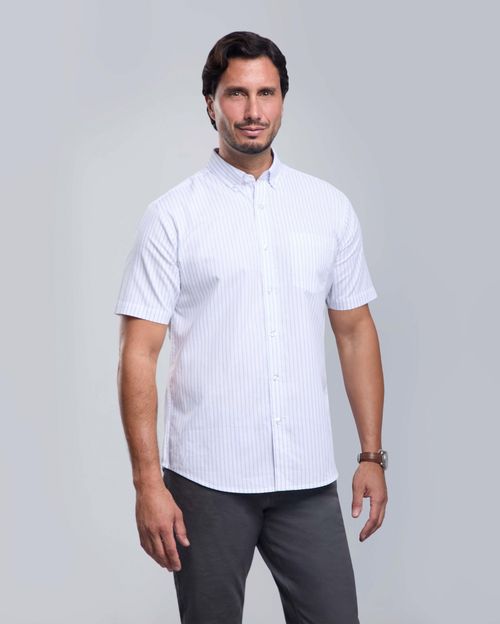 Camisa Hombre Ruben Blanco Optico