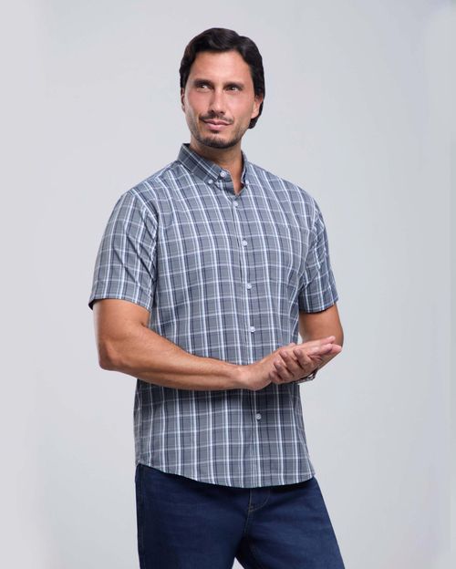 Camisa Hombre Ruben Plomo