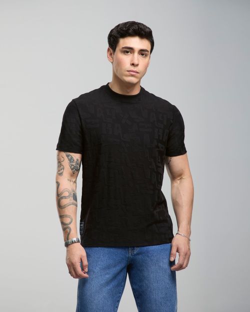 Polo Hombre Burn Negro