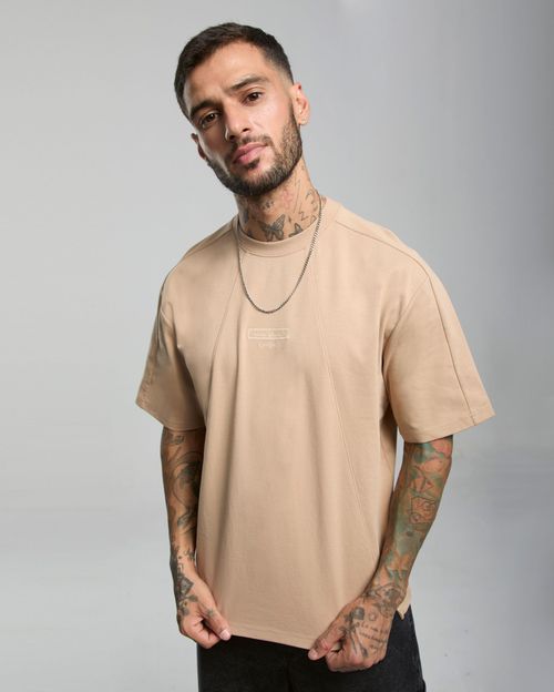 Polo Hombre Studio Beige Croissant