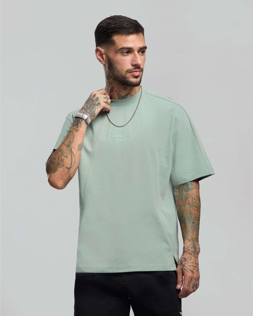 Polo Hombre Studio Verde Pad