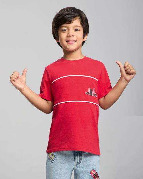 Polo Niño Nicolas Rojo Rubi