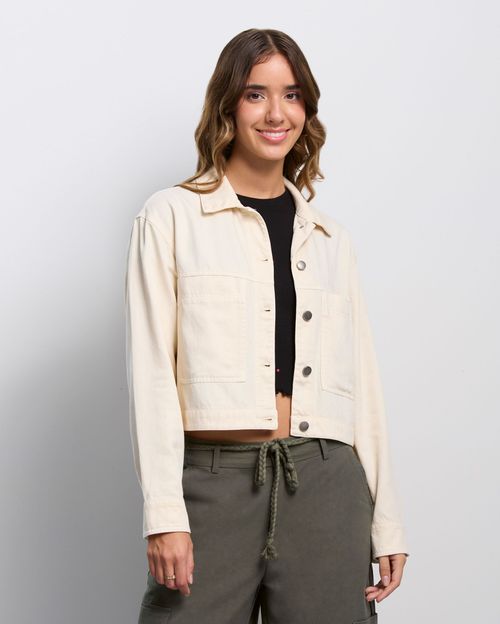 Casaca Caral Beige Crema