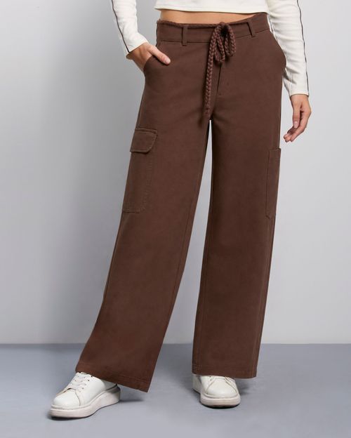 Pantalón Mujer Brisel Marrón
