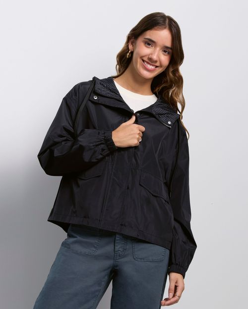 Casaca Mujer Brisa Negro New
