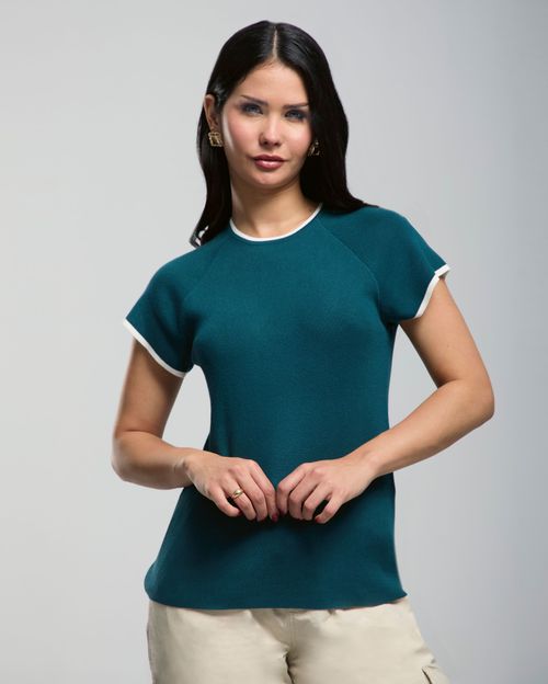 Polo Mujer Juliet Turquesa Teal