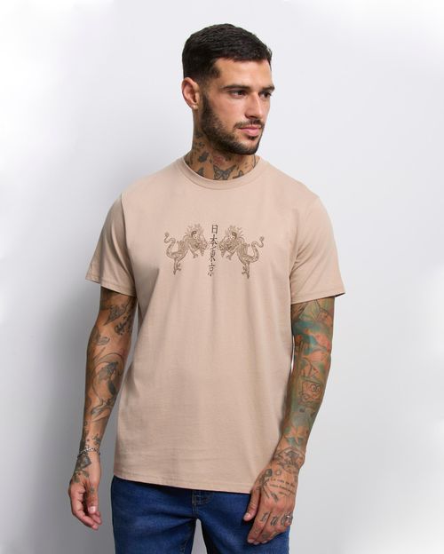 Polo Hombre Manuel Beige Oscuro