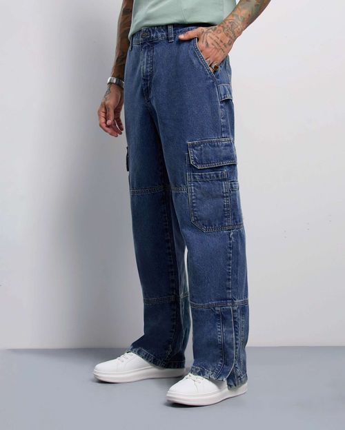 Jean Hombre Alvin Dirty Wash