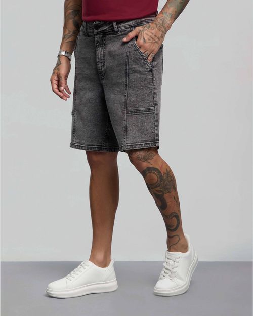 Bermuda Hombre Rome Light Grey
