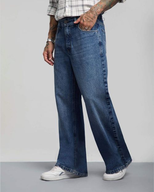 Jean Hombre Prune Medium Wash