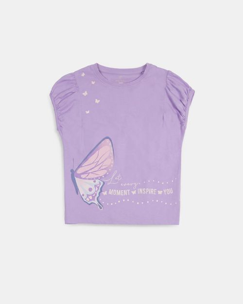 Polo Niña Ariana Morado Purple