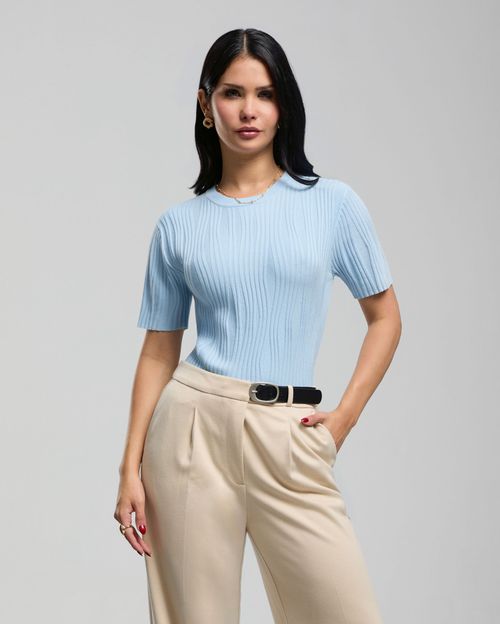 Polo Mujer Tara Celeste