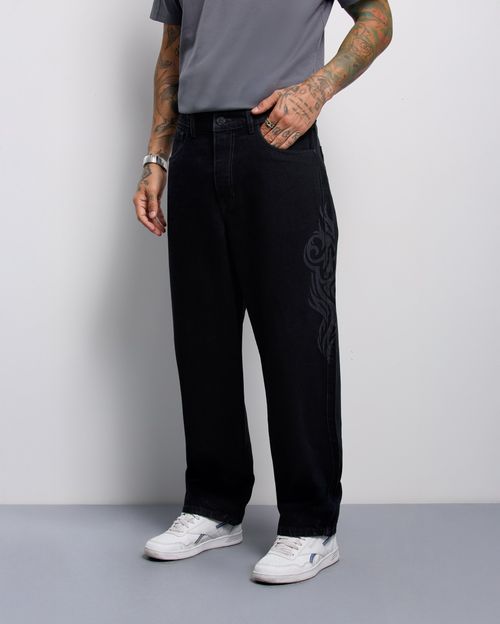 Jean Hombre Leonel Stone Black