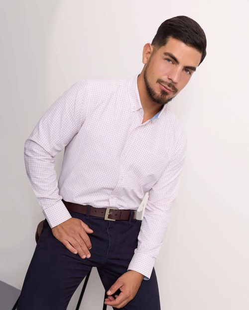 Camisa Hombre Piedro Camel