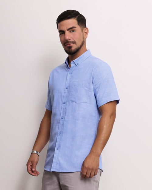 Camisa Hombre Alpine Celeste Dusk