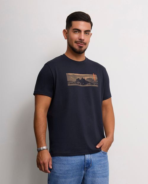 Polo Hombre Ronald Azul Dutty