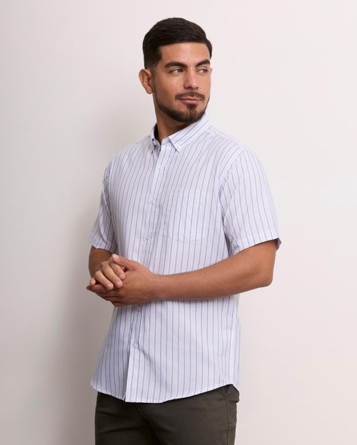Camisa Hombre Ruben Celeste Dusk