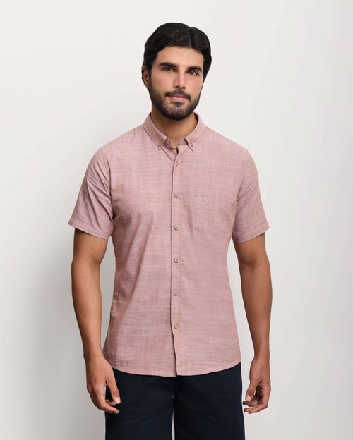 Camisa Hombre Alpine Ladrillo
