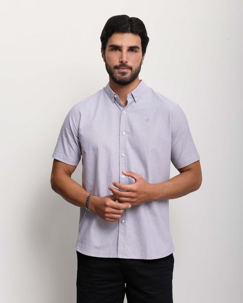 Camisa Hombre Connor Gris Claro
