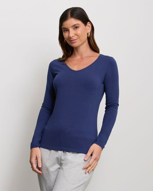 Polo Mujer Mariluna Core Azul Atlántico