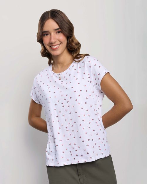 Polo Mujer Main Blanco Optico